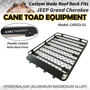 Image of Roof Rack Fits JEEP Grand Cherokee 02/11 On Aluminium Alloy Basket Cage Hydronalium