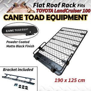 Image of Roof Rack Fits TOYOTA Land Cruiser 100 Aluminium Alloy Powder Coated roof tent platform 4wd Luggage Carrier Trade