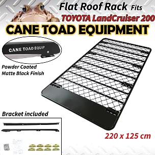 Image of Roof Rack Fits TOYOTA Land Cruiser 200 Series Aluminium Alloy Flat Low Profile Platform Hydronalium