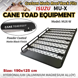 Image of Roof Rack Basket Fits Isuzu MU-X mux Aluminium Alloy Tradesman CARGO Hydronalium Cage