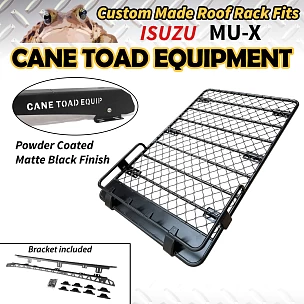 Image of Roof Rack Fits Isuzu MU-X mux Aluminium Powder Coated roof tent platform Alloy Hydronalium