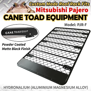 Image of Aluminium Roof Rack Fits Mitsubishi PAJERO 99-18 Low Profile platform Alloy Hydronalium