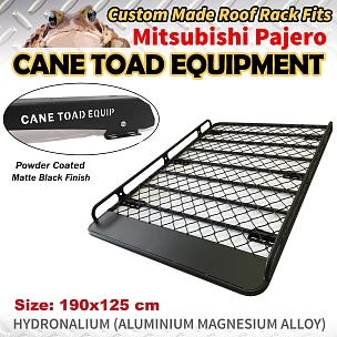 Image of Aluminium Roof Rack Basket Fits Mitsubishi PAJERO 99-18 Tradesman CARGO Hydronalium Alloy