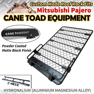 Image of Aluminium Roof Rack Fits Mitsubishi PAJERO 99-18 roof tent platform Alloy Hydronalium