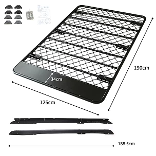 Image of Roof Rack for TOYOTA Prado 120 (190x125cm)