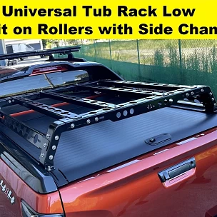 Image of Ute Tub Rack Universal Ladder Roof Multi function Carrier Cage Hilux Ranger Triton Navara Dmax Cannon All Ute