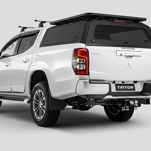 Image of Roof Rack + Aluminium Canopy for Mitsubishi Triton