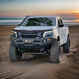 Image of Warrior Bullbar Gen1 for Navara NP300 2015-2019 Pre Face Lift Model