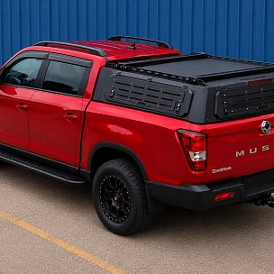 Image of Low Profile Steel Canopy for MUSSO LWB 2018+ XLV Long Tub