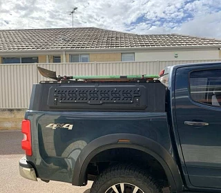 Image of Low Profile Steel Canopy for Isuzu/Mazda/Holden