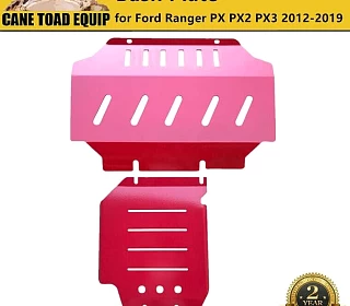 Image of Front Sump Guard/Bash Plate Red