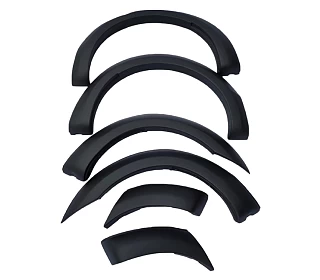 Image of Fender Flares Kit Matte Black fits Ford Ranger PX1 MK1 2011-2015 Guard Trim OEM