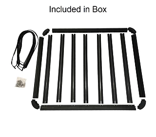 Image of Universal Aluminium Car Trailer Canopy Roof Rack Modular Platform 1600mmX 1300mm