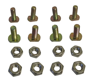 Image of 8xT-Bolt M8 15mm Thread 13.5x18mm head for Rhino Roof Rack Roller Shutter Awning Accessories