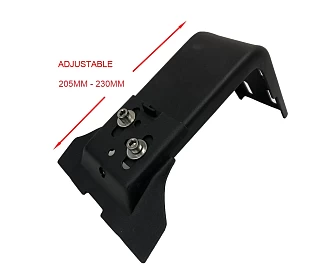 Image of Universal Roof Rack Gutter Mount Bracket 20-23cm 4 Pair High Roof 4WD 4X4 Troopy Pajero LC70