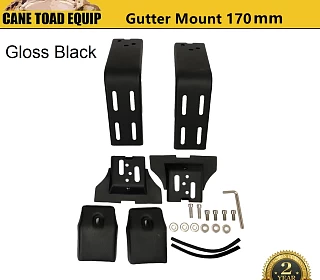 Image of A pair Universal Gutter Mount Bracket 20cm-23cm for High Roof Roof Basket Pajero Troopy LC70