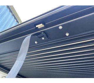 Image of Roller Shutter Cover Retractable Tonneau Lid fits GWM Cannon 2020-On Dual Cab Matte Black 