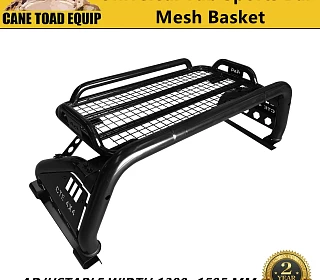 Image of Sports Bar Roof top Tub Rack universal Fits Hilux Ranger most ute half length Roll Bar
