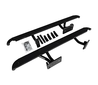 Image of Heavy Duty Steel Side Steps / Rock Sliders for Toyota Prado 120