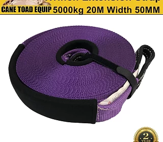 Image of Tow Strap 5000KG 50mm x 20m Winch Extension Strap Recovery Tow Strap  4x4 5T 