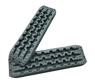 Image of Pair Recovery Tracks 4WD 4x4 ATV Green Offroad Tyre Ladder Caravan Sand Mud Snow