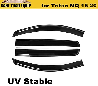 Image of Premium Weathershields Window Visors for Triton MQ MR 2015-2022 Mitsubishi