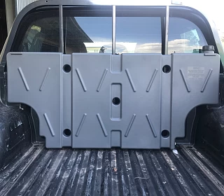 Image of 42L Water Tank Polyethylene Slimline Vertical Mount for Utes 