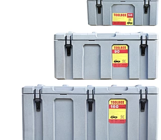 Image of 50+90+160 LPoly Tool Box Storage Grey
