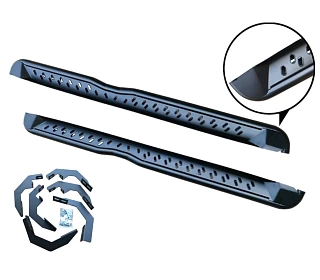 Image of Side Steps fit Isuzu Dmax