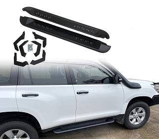 Image of Side Steps Bars fit Toyota Prado 150 