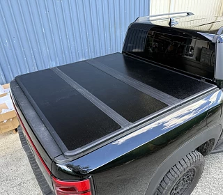 Image of Tri-Fold Hard Tonneau Cover for BYD Shark 6 2024+ Dual Cab
