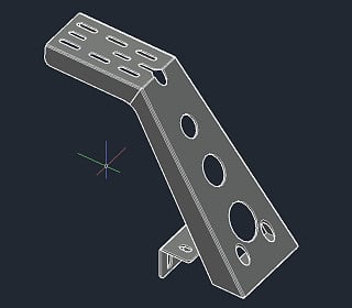 Image of Universal Tub Rack 275mm Leg Bracket Set Multi function Carrier Cage Hilux Ranger Triton Navara Dmax Cannon All Ute