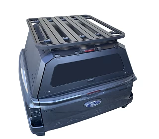 Image of Roof Rack+Powder Coated Steel Canopy for Ford Ranger PX123 & Mazda BT50 