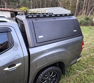 Image of Powder Coated Aluminium Canopy for LDV T60/T60 MAX 2017+ Standard Tub only