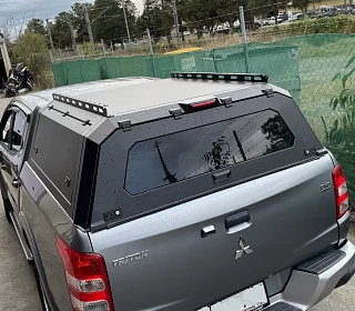 Image of Aluminium Canopy for Mitsubishi Triton