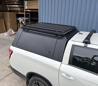 Image of Roof Rack + Aluminium Canopy for Nissan Navara NP300