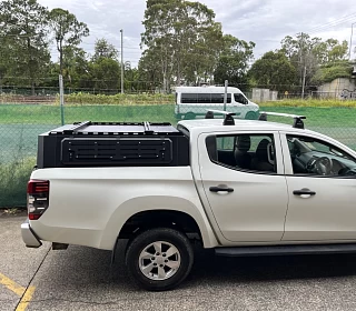 Image of Low Profile Steel Canopy for Mitsubishi Triton MR MQ 2015-2024