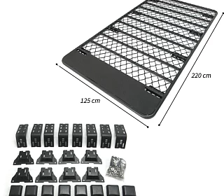Image of Alloy Flat Rack Gutter Mount