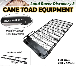 Image of Roof Basket Rack Fits Land Rover Discovery 3&4 Aluminium Alloy Roof Tent Hydronalium 4X4 4WD