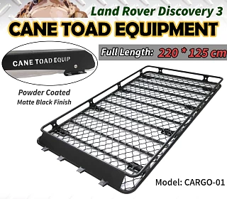 Image of Roof Basket Rack Fits Land Rover Discovery 3&4 Aluminium Alloy Cargo Cage Hydronalium 4X4 4WD