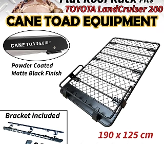 Image of Roof Rack Fits TOYOTA Land Cruiser 200 Aluminium Alloy Powder Coated roof tent platform 4wd Luggage Carrier Trade