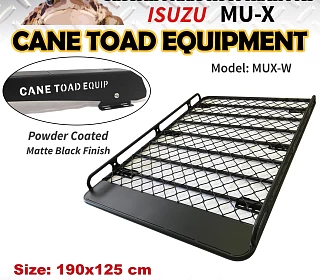 Image of Roof Rack Basket Fits Isuzu MU-X mux Aluminium Alloy Tradesman CARGO Hydronalium Cage