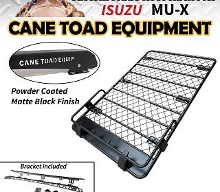 Image of Roof Rack Fits Isuzu MU-X mux Aluminium Powder Coated roof tent platform Alloy Hydronalium