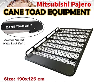 Image of Aluminium Roof Rack Basket Fits Mitsubishi PAJERO 99-18 Tradesman CARGO Hydronalium Alloy