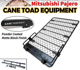 Image of Aluminium Roof Rack Fits Mitsubishi PAJERO 99-18 roof tent platform Alloy Hydronalium