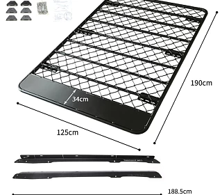 Image of Roof Rack for TOYOTA Prado 120 (190x125cm)