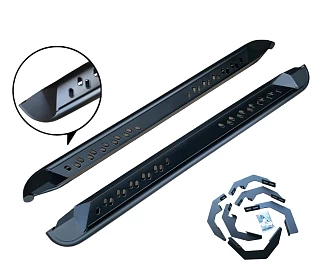Image of Side Steps fit Isuzu D-max Space Cab Only