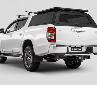 Image of Roof Rack + Aluminium Canopy for Mitsubishi Triton
