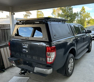 Image of Steel Ute Canopy + Roof Rack for Ford Ranger PX1/PX2/PX3