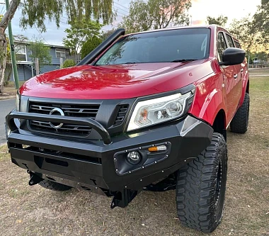 Image of Warrior Bullbar Gen1 for Navara NP300 2015-2019 Pre Face Lift Model